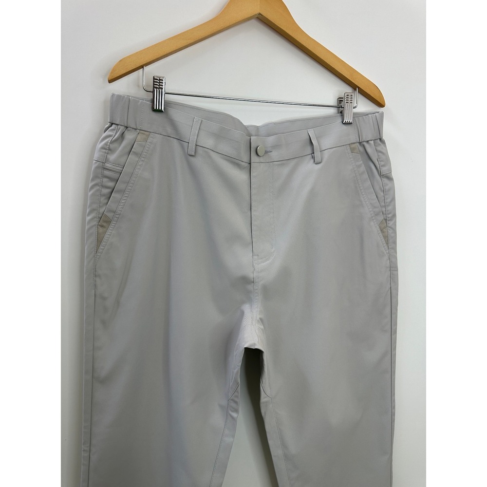 Jack Archer Jetsetter Tech Pants 34 x 32 Gray Golf Travel Performance Stretch - Picture 3 of 11